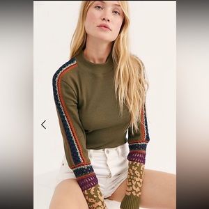 Free People Knit Thermal Top